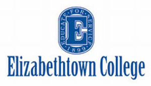 elizabethtown-college Blue and White Elizabethtown College Logo
