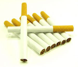 cigarettes eight cigarettes unlit